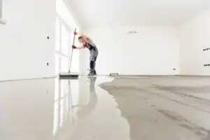 Epoxy Floor being installed