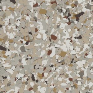 Creekbed 1/4 inch flake blend swatch